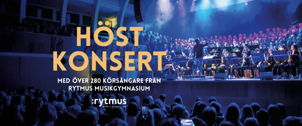 Rytmus Höstkonsert med 280 sångare – Gästspel