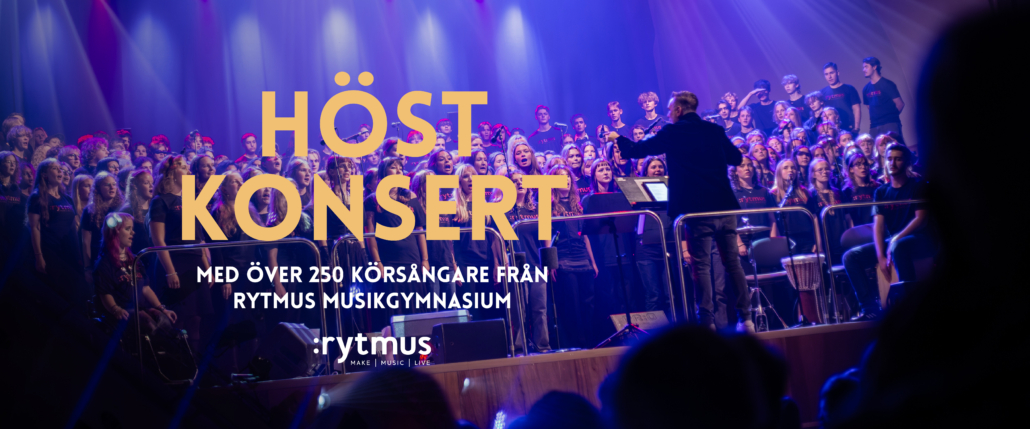 RYTMUS HÖSTKONSERT – Gästspel med 250 körsångare